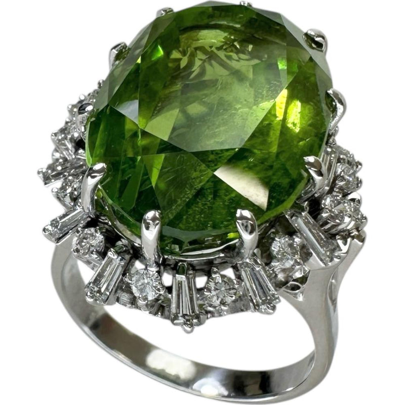 14号 ペリドット 17.56ct ダイヤモンド 0.73ct リング・指輪 Pt900プラチナ 14.3g レディース
【中古】【真子質店】【NN】




【TxxT】