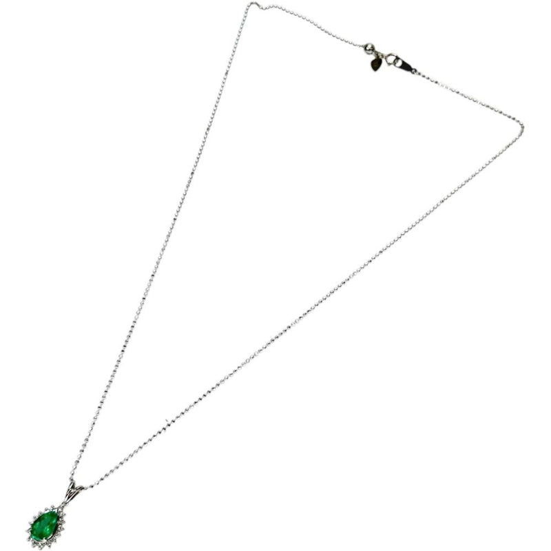 エメラルド 0.84ct ダイヤモンド 0.19ct ネックレス K18WGホワイトゴールド 18金/Pt900プラチナ 5.3g 45cm レディース
【中古】【真子質店】【NN】




【MiMix】