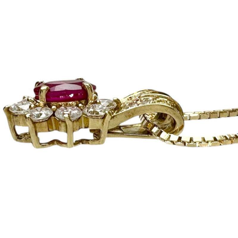 ルビー 0.601ct ダイヤモンド 0.60ct ネックレス K18ゴールド 18金 5.1g 43cm レディース
【中古】【真子質店】【NN】




【IxDMo】