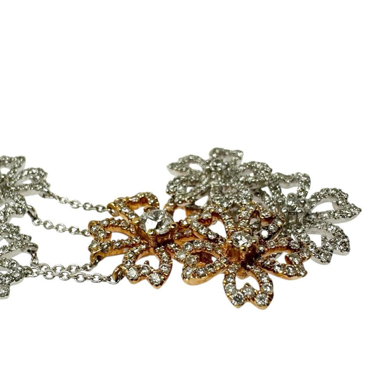 サクラモチーフ ダイヤモンド 計0.157/計1.85ct ネックレス K18WGホワイトゴールド 18金/K18PGピンクゴールド 18金 12.0g 47cm レディース
【中古】【真子質店】【NN】




【TMoMax】