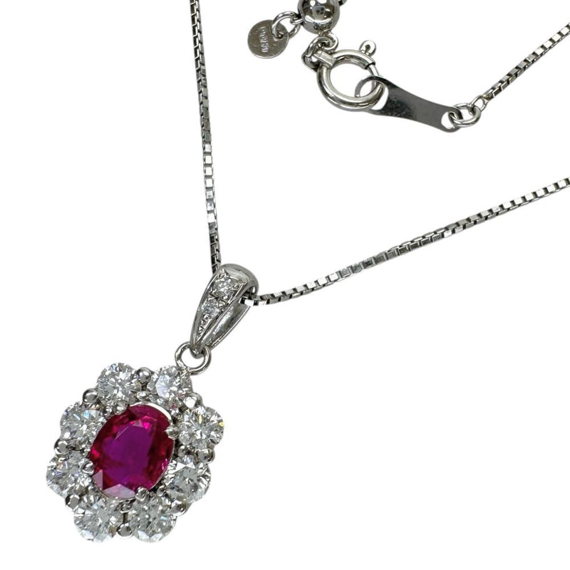 ルビー 0.60ct ダイヤモンド 0.72ct ネックレス Pt850プラチナ/Pt900プラチナ 4.8g 45cm レディース
【中古】【真子質店】【NN】




【MiMix】