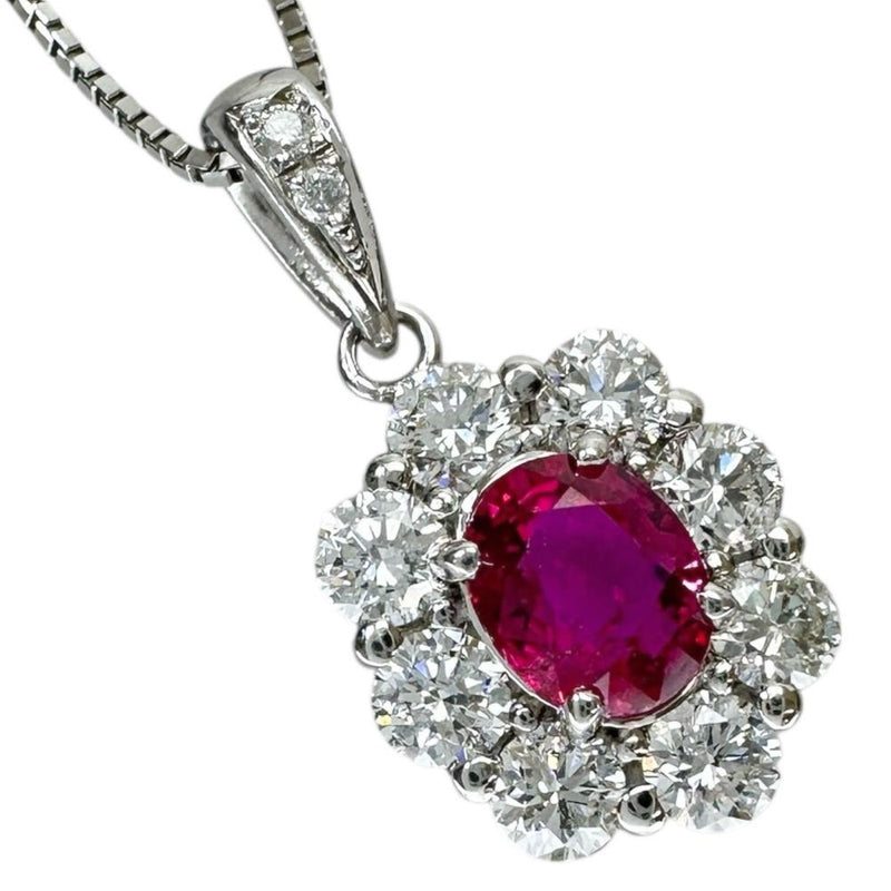 ルビー 0.60ct ダイヤモンド 0.72ct ネックレス Pt850プラチナ/Pt900プラチナ 4.8g 45cm レディース
【中古】【真子質店】【NN】




【MiMix】