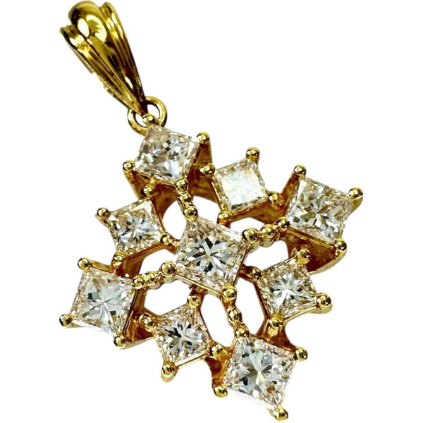 ひし形デザイン ダイヤモンド 1.07ct ペンダントトップ K18ゴールド 18金 3.0g レディース
【中古】【真子質店】【NN】




【KMoS】