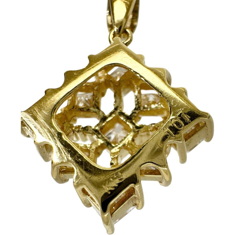 ひし形デザイン ダイヤモンド 1.07ct ペンダントトップ K18ゴールド 18金 3.0g レディース
【中古】【真子質店】【NN】




【KMoS】