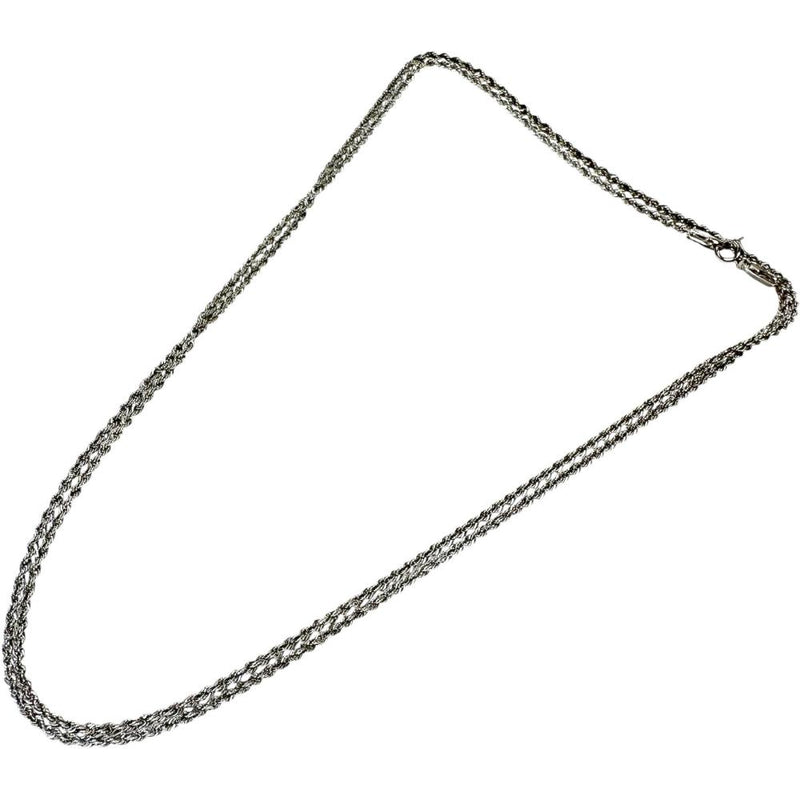 【UNOAERRE/ウノアエレ】 ロープチェーン チェーンのみ ネックレス K18WGホワイトゴールド 18金 2.1g 70cm レディース
【中古】【真子質店】【BL】




【TMiY】
【ex】