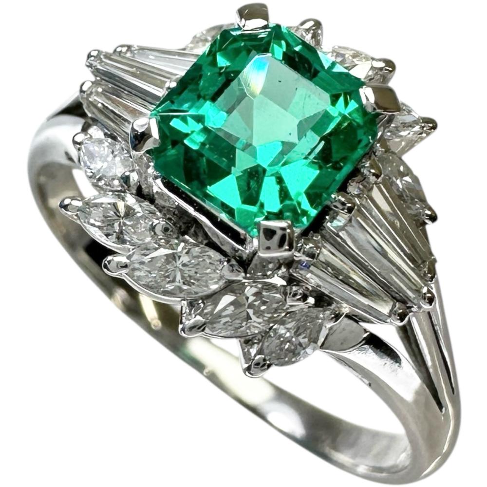 11号 アレキサンドライト 0.135ct ダイアモンド 0.32ct リング