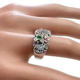 10号 グリーンガーネット 0.06ct サファイア 計0.45ct タンザナイト/ダイヤモンド 計0.23/計0.27ct リング・指輪 K18WGホワイトゴールド 18金 7.7g レディース
【中古】【真子質店】【NN】




【IMaMiY】
