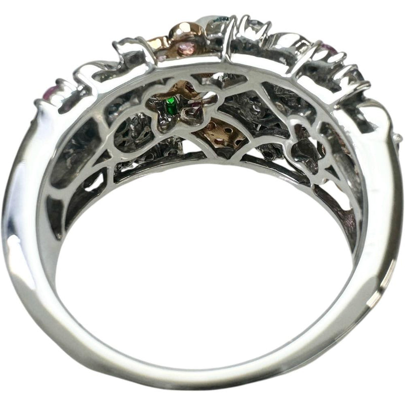 10号 グリーンガーネット 0.06ct サファイア 計0.45ct タンザナイト/ダイヤモンド 計0.23/計0.27ct リング・指輪 K18WGホワイトゴールド 18金 7.7g レディース
【中古】【真子質店】【NN】




【IMaMiY】