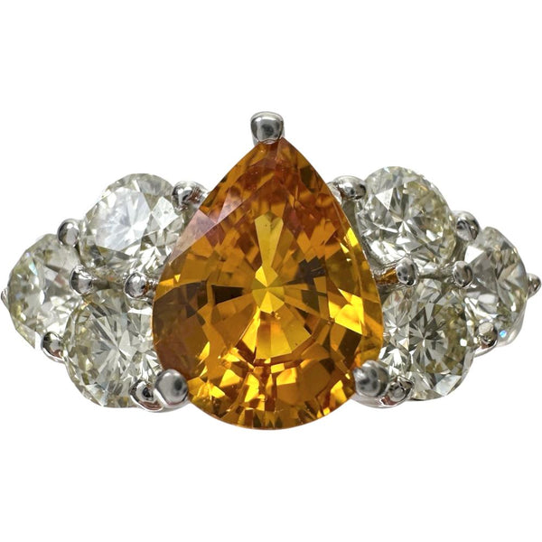 14号 イエローサファイア（拡散処理なし） 1.667ct ダイヤモンド 1.22ct リング・指輪 Pt900プラチナ 8.0g レディース
【中古】【真子質店】【NN】




【IMiIMo】