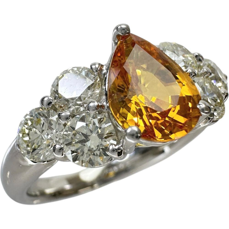 14号 イエローサファイア（拡散処理なし） 1.667ct ダイヤモンド 1.22ct リング・指輪 Pt900プラチナ 8.0g レディース
【中古】【真子質店】【NN】




【IMiIMo】