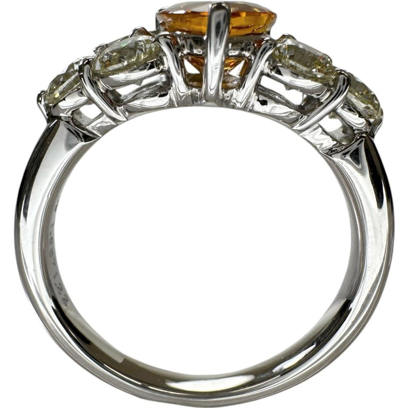 14号 イエローサファイア（拡散処理なし） 1.667ct ダイヤモンド 1.22ct リング・指輪 Pt900プラチナ 8.0g レディース
【中古】【真子質店】【NN】




【IMiIMo】
