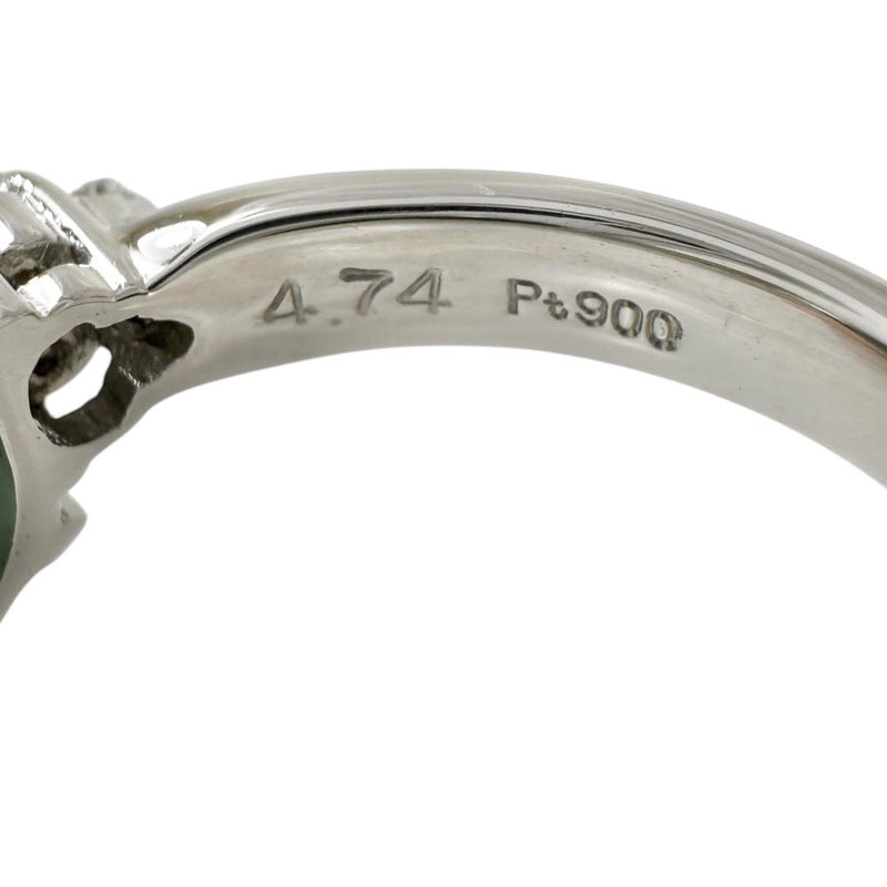 10号 ヒスイ 4.74ct ダイヤモンド 0.11ct リング・指輪 Pt900プラチナ 6.2g レディース
【中古】【真子質店】【NN】




【KKx】