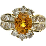 10号 ゴールデンサファイア（拡散処理なし） 1.06ct ダイヤモンド 0.75ct リング・指輪 K18ゴールド 18金 4.4g レディース
【中古】【真子質店】【NN】




【SSx】