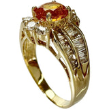 10号 ゴールデンサファイア（拡散処理なし） 1.06ct ダイヤモンド 0.75ct リング・指輪 K18ゴールド 18金 4.4g レディース
【中古】【真子質店】【NN】




【SSx】