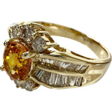 10号 ゴールデンサファイア（拡散処理なし） 1.06ct ダイヤモンド 0.75ct リング・指輪 K18ゴールド 18金 4.4g レディース
【中古】【真子質店】【NN】




【SSx】