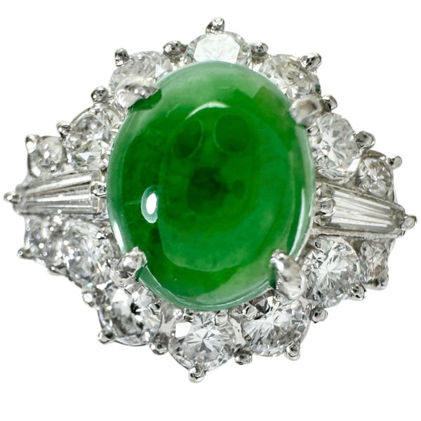 10号 ヒスイ 1.62ct ダイヤモンド 0.87ct リング・指輪 Pt900プラチナ 8.4g レディース
【中古】【真子質店】【NN】




【ITIx】