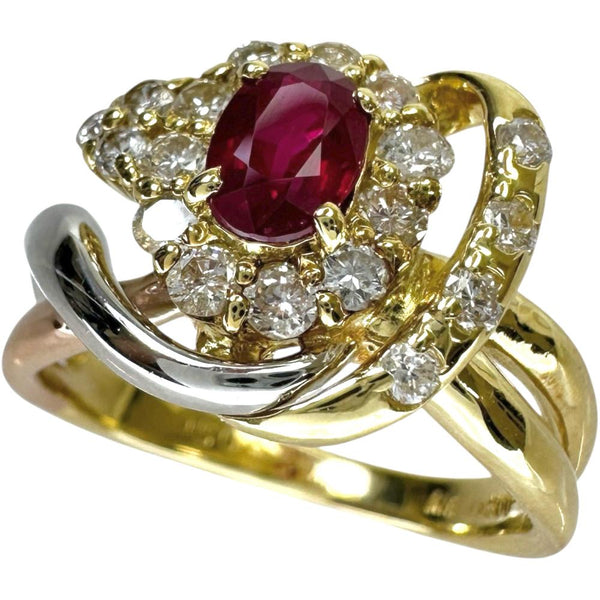 10.5号 ルビー 0.50ct ダイヤモンド 0.59ct リング・指輪 K18ゴールド 18金/Pt900プラチナ 6.2g レディース
【中古】【真子質店】【NN】




【MiMaY】