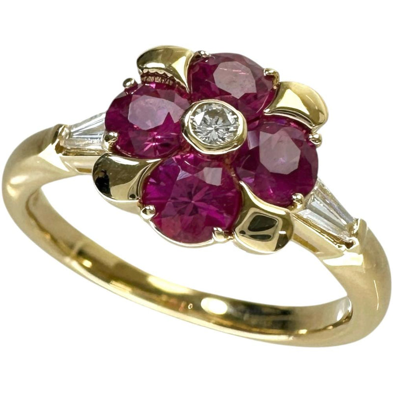 12号 クローバー ルビー 0.96ct ダイヤモンド 0.18ct リング・指輪 K18ゴールド 18金 4.4g レディース
【中古】【真子質店】【NN】




【YIY】