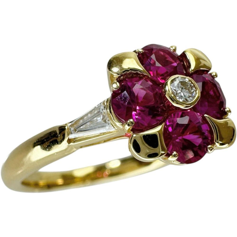 12号 クローバー ルビー 0.96ct ダイヤモンド 0.18ct リング・指輪 K18ゴールド 18金 4.4g レディース
【中古】【真子質店】【NN】




【YIY】