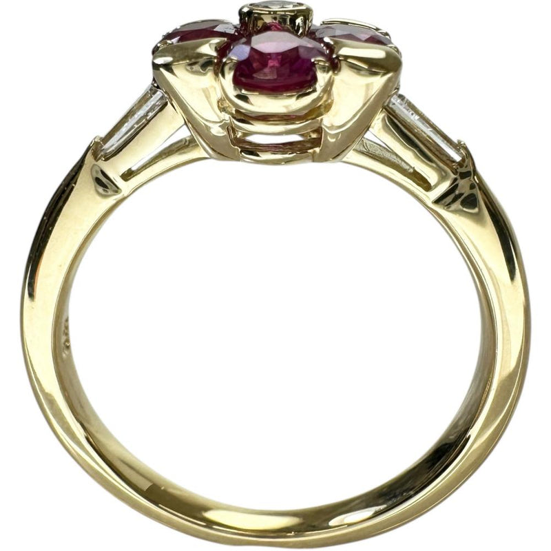 12号 クローバー ルビー 0.96ct ダイヤモンド 0.18ct リング・指輪 K18ゴールド 18金 4.4g レディース
【中古】【真子質店】【NN】




【YIY】