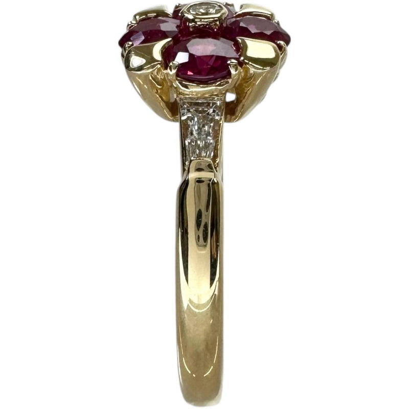 12号 クローバー ルビー 0.96ct ダイヤモンド 0.18ct リング・指輪 K18ゴールド 18金 4.4g レディース
【中古】【真子質店】【NN】




【YIY】