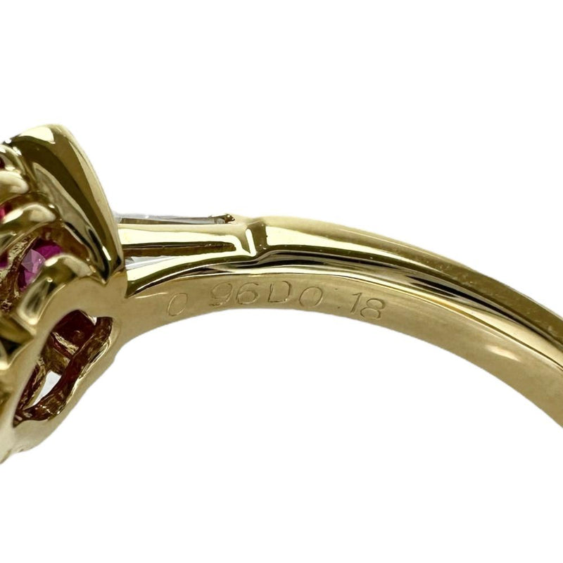 12号 クローバー ルビー 0.96ct ダイヤモンド 0.18ct リング・指輪 K18ゴールド 18金 4.4g レディース
【中古】【真子質店】【NN】




【YIY】