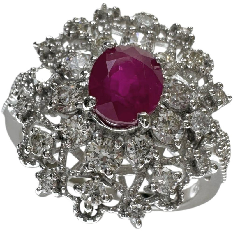 11号 ルビー 1.063ct ダイヤモンド 0.85ct リング・指輪 Pt950プラチナ 6.4g レディース
【中古】【真子質店】【NN】




【IMaTx】