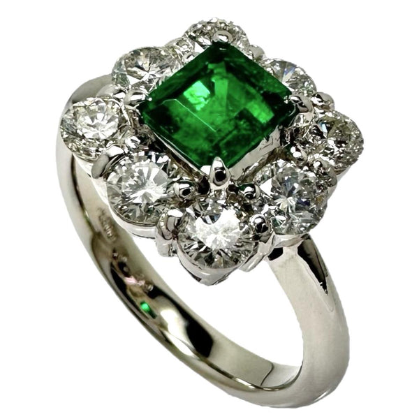 12.5号 エメラルド 0.80ct ダイヤモンド 計1.18ct リング・指輪 Pt900プラチナ 7.3g レディース
【中古】【真子質店】【NN】




【IMiIMo】
