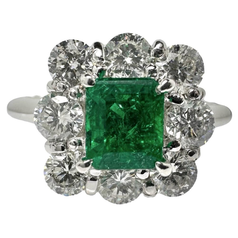 12.5号 エメラルド 0.80ct ダイヤモンド 計1.18ct リング・指輪 Pt900プラチナ 7.3g レディース
【中古】【真子質店】【NN】




【IMiIMo】