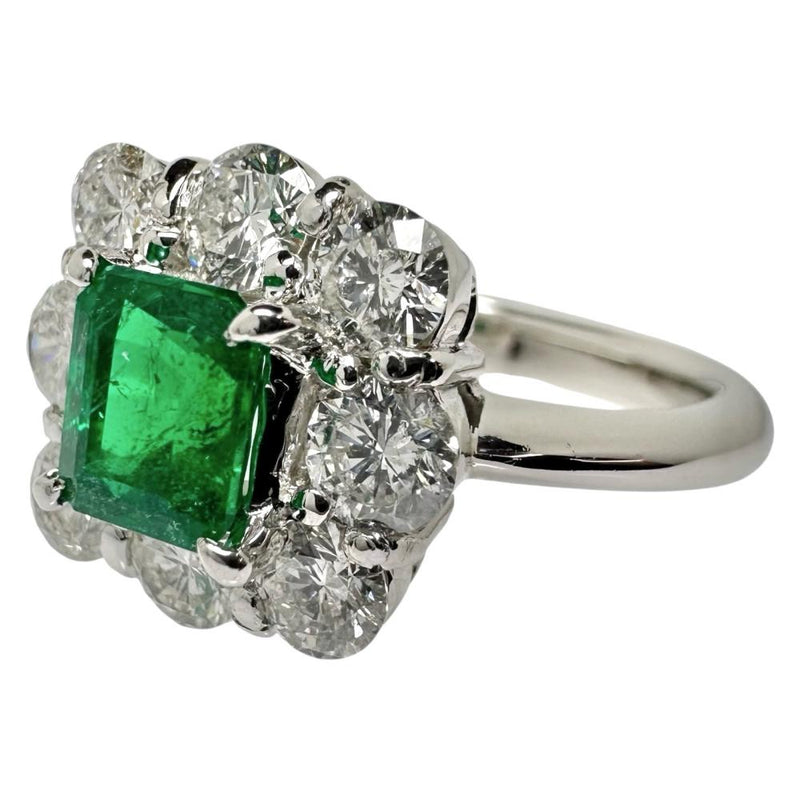 12.5号 エメラルド 0.80ct ダイヤモンド 計1.18ct リング・指輪 Pt900プラチナ 7.3g レディース
【中古】【真子質店】【NN】




【IMiIMo】