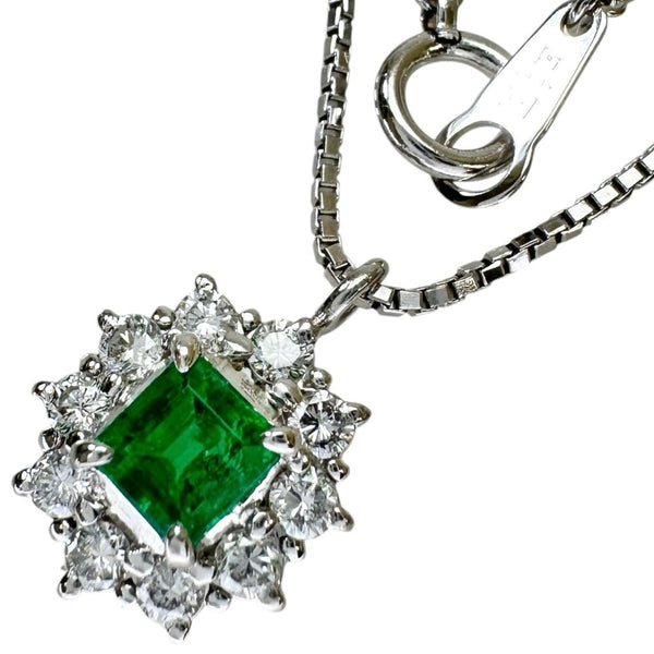 エメラルド 0.58ct ダイヤモンド 0.43ct ネックレス Pt900プラチナ/Pt850プラチナ 6.6g 40cm レディース
【中古】【真子質店】【NN】




【MiDK】