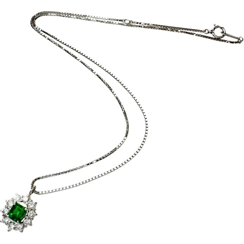 エメラルド 0.58ct ダイヤモンド 0.43ct ネックレス Pt900プラチナ/Pt850プラチナ 6.6g 40cm レディース
【中古】【真子質店】【NN】




【MiDK】