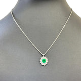 エメラルド 0.58ct ダイヤモンド 0.43ct ネックレス Pt900プラチナ/Pt850プラチナ 6.6g 40cm レディース
【中古】【真子質店】【NN】




【MiDK】