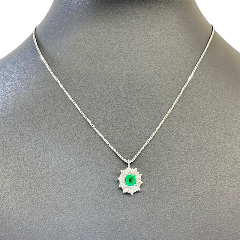 エメラルド 0.58ct ダイヤモンド 0.43ct ネックレス Pt900プラチナ/Pt850プラチナ 6.6g 40cm レディース
【中古】【真子質店】【NN】




【MiDK】