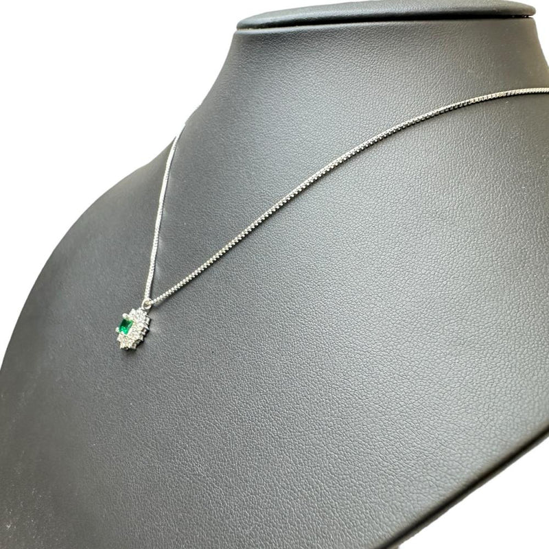 エメラルド 0.58ct ダイヤモンド 0.43ct ネックレス Pt900プラチナ/Pt850プラチナ 6.6g 40cm レディース
【中古】【真子質店】【NN】




【MiDK】