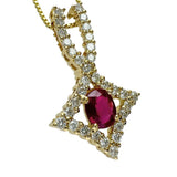 ルビー 0.46ct ダイヤモンド 0.40ct ネックレス K18ゴールド 18金 3.9g 46cm レディース
【中古】【真子質店】【NN】




【KxD】