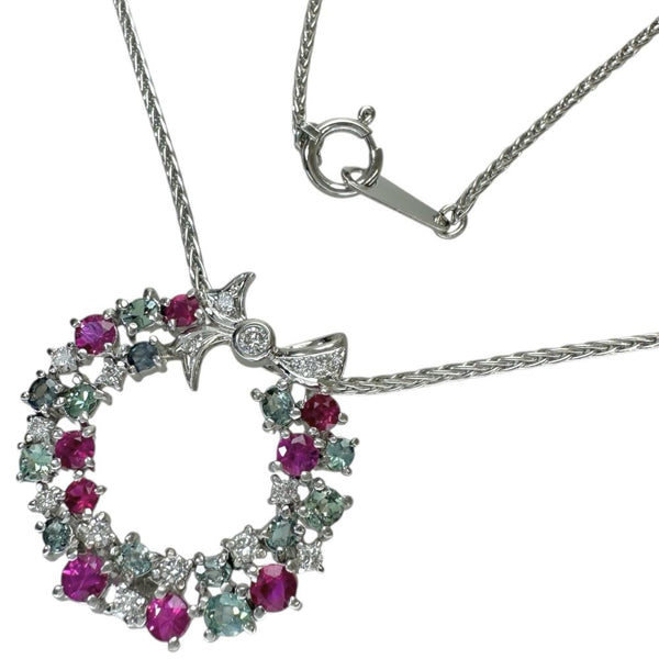 リースデザイン ルビー 0.75ct アレキサンドライト 0.53ct ダイヤモンド 0.22ct ネックレス Pt900プラチナ/Pt850プラチナ 10.3g 40cm レディース
【中古】【真子質店】【NN】




【MiDK】