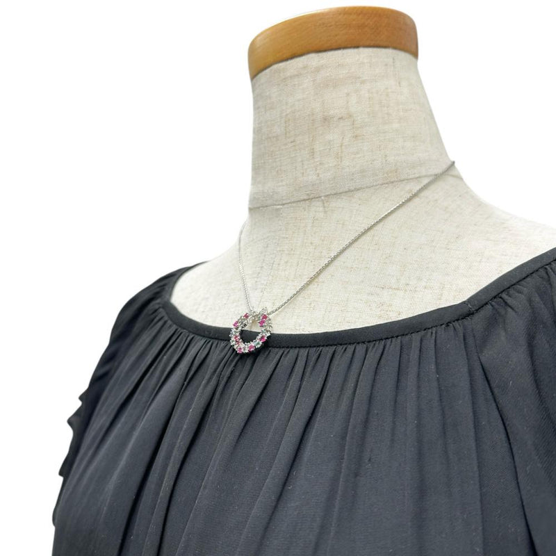 リースデザイン ルビー 0.75ct アレキサンドライト 0.53ct ダイヤモンド 0.22ct ネックレス Pt900プラチナ/Pt850プラチナ 10.3g 40cm レディース
【中古】【真子質店】【NN】




【MiDK】