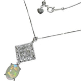 オパール 1.41ct ダイヤモンド 0.70ct ネックレス Pt900プラチナ/K18WGホワイトゴールド 18金 4.9g 46cm レディース
【中古】【真子質店】【NN】




【YTK】