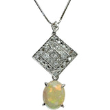 オパール 1.41ct ダイヤモンド 0.70ct ネックレス Pt900プラチナ/K18WGホワイトゴールド 18金 4.9g 46cm レディース
【中古】【真子質店】【NN】




【YTK】