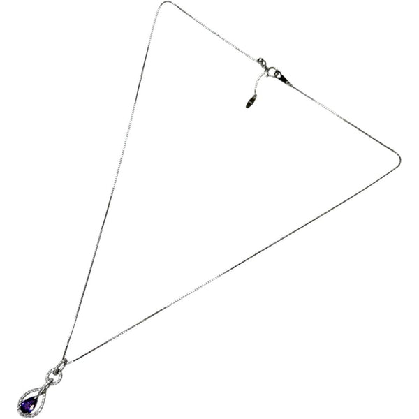 バイオレットサファイア 1.00ct ダイヤモンド 0.20ct ネックレス K18WGホワイトゴールド 18金 4.2g 50cm レディース
【中古】【真子質店】【NN】




【MiMix】