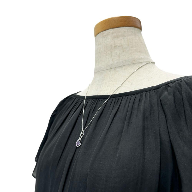 バイオレットサファイア 1.00ct ダイヤモンド 0.20ct ネックレス K18WGホワイトゴールド 18金 4.2g 50cm レディース
【中古】【真子質店】【NN】




【MiMix】