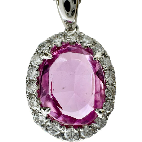 ピンクサファイア 1.56ct ダイヤモンド 0.20ct ネックレス K18WGホワイトゴールド 18金 4.4g 46cm レディース
【中古】【真子質店】【NN】




【SSx】