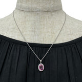 ピンクサファイア 1.56ct ダイヤモンド 0.20ct ネックレス K18WGホワイトゴールド 18金 4.4g 46cm レディース
【中古】【真子質店】【NN】




【SSx】