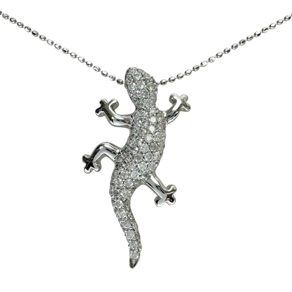 トカゲモチーフ ダイヤモンド 0.51ct ネックレス K18WGホワイトゴールド 18金 4.0g 45cm レディース
【中古】【真子質店】【NN】




【KIMo】