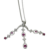 ルビー 0.63ct ダイヤモンド 0.20ct ネックレス K18WGホワイトゴールド 18金 7.5g 45cm レディース
【中古】【真子質店】【NN】




【ITIx】
