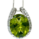 ペリドット 3.53ct ダイヤモンド 0.32ct ネックレス K18WGホワイトゴールド 18金 4.8g 45cm レディース
【中古】【真子質店】【NN】




【KDMi】