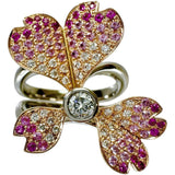 13.5号 若菜英司 セパレートリング フラワーモチーフ サファイア 0.28/0.42ct ダイヤモンド 0.30/0.12ct リング・指輪 Pt900プラチナ/K18ゴールド 18金 14.4g レディース
【中古】【真子質店】【NN】




【IMaMoMa】