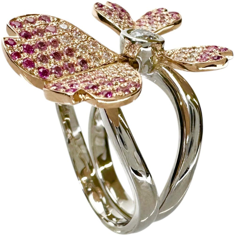 13.5号 若菜英司 セパレートリング フラワーモチーフ サファイア 0.28/0.42ct ダイヤモンド 0.30/0.12ct リング・指輪 Pt900プラチナ/K18ゴールド 18金 14.4g レディース
【中古】【真子質店】【NN】




【IMaMoMa】