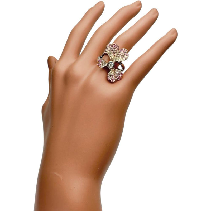 13.5号 若菜英司 セパレートリング フラワーモチーフ サファイア 0.28/0.42ct ダイヤモンド 0.30/0.12ct リング・指輪 Pt900プラチナ/K18ゴールド 18金 14.4g レディース
【中古】【真子質店】【NN】




【IMaMoMa】